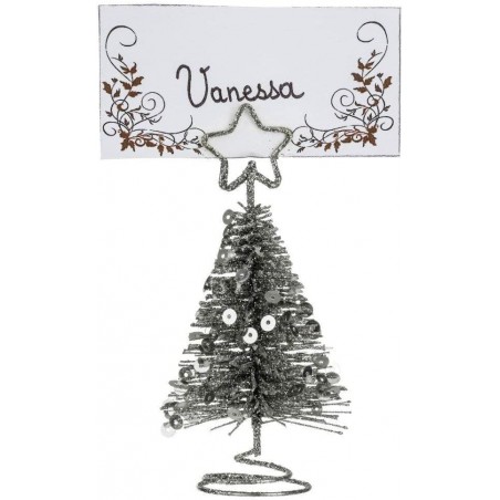 ADORNO NAVIDEÑO DE METAL "ÁRBOL DE NAVIDAD"