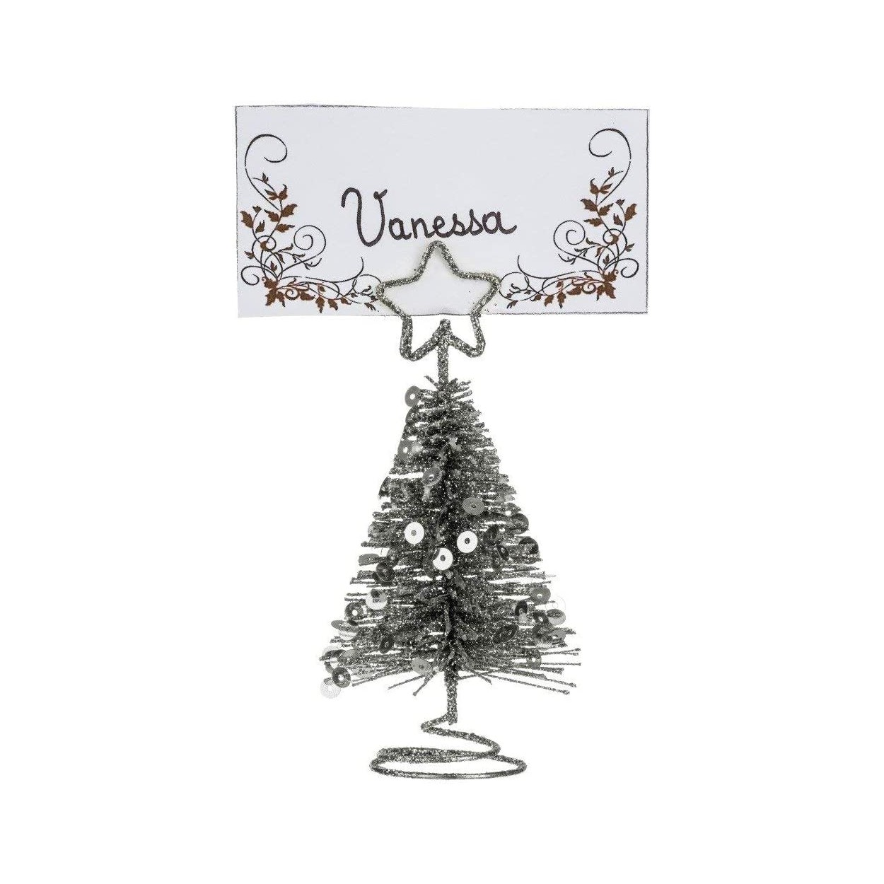ADORNO NAVIDEÑO DE METAL "ÁRBOL DE NAVIDAD"