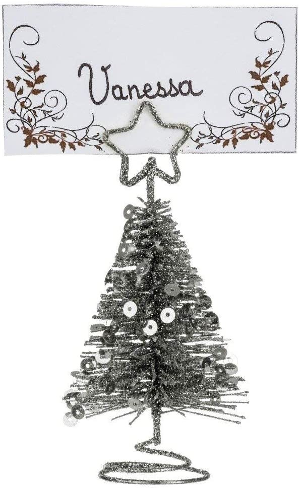 ADORNO NAVIDEÑO DE METAL "ÁRBOL DE NAVIDAD"