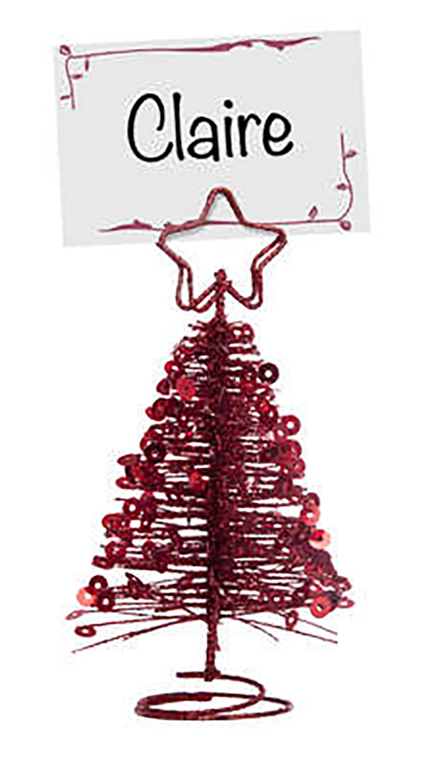 ADORNO NAVIDEÑO DE METAL "ÁRBOL DE NAVIDAD"