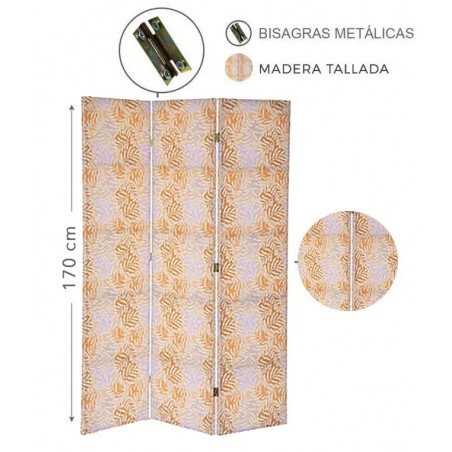 BIOMBO SEPARADOR DECORATIVO "VIBE" 170 CM