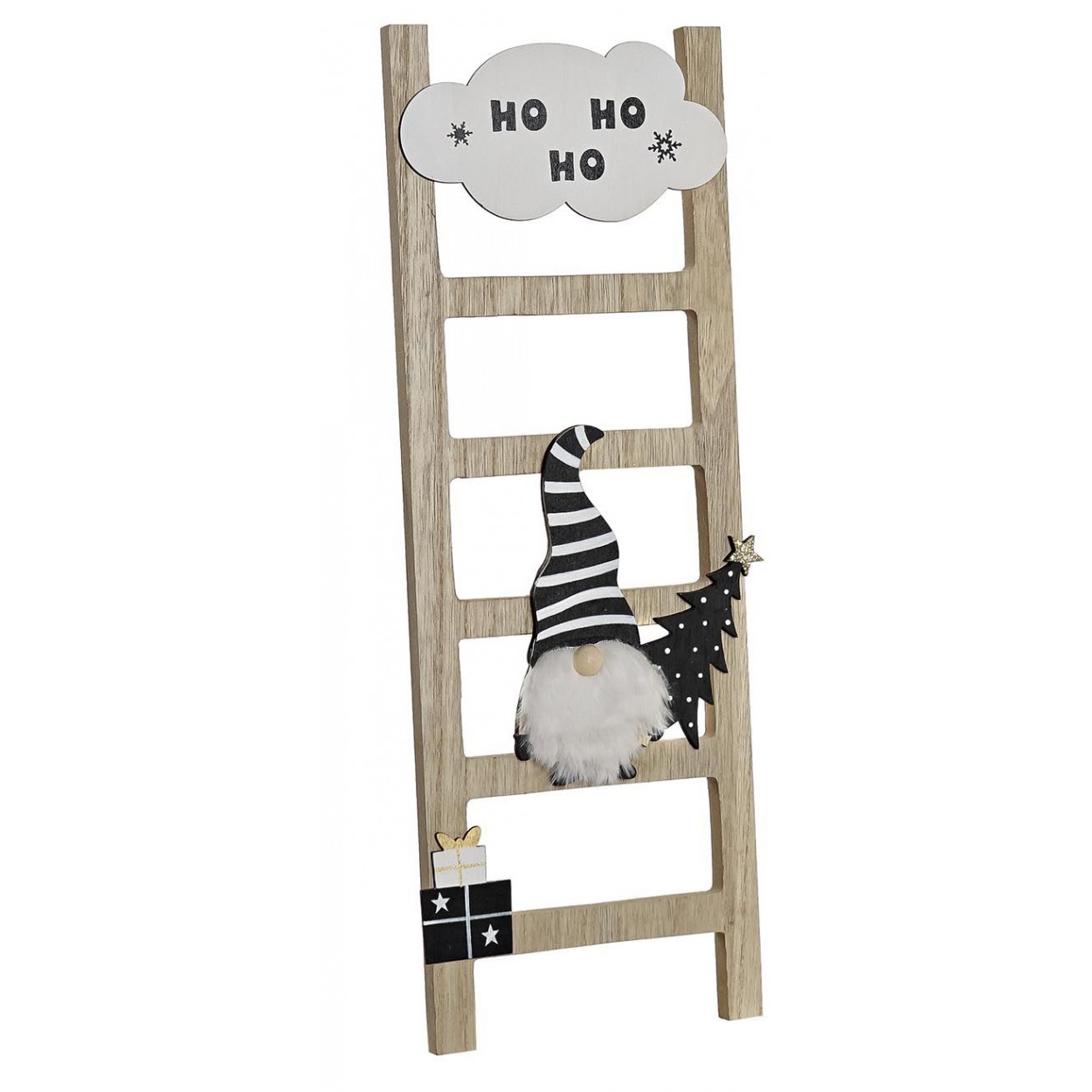 ESCALERA ADORNO NAVIDEÑO ORIGINAL 16X1,5X46