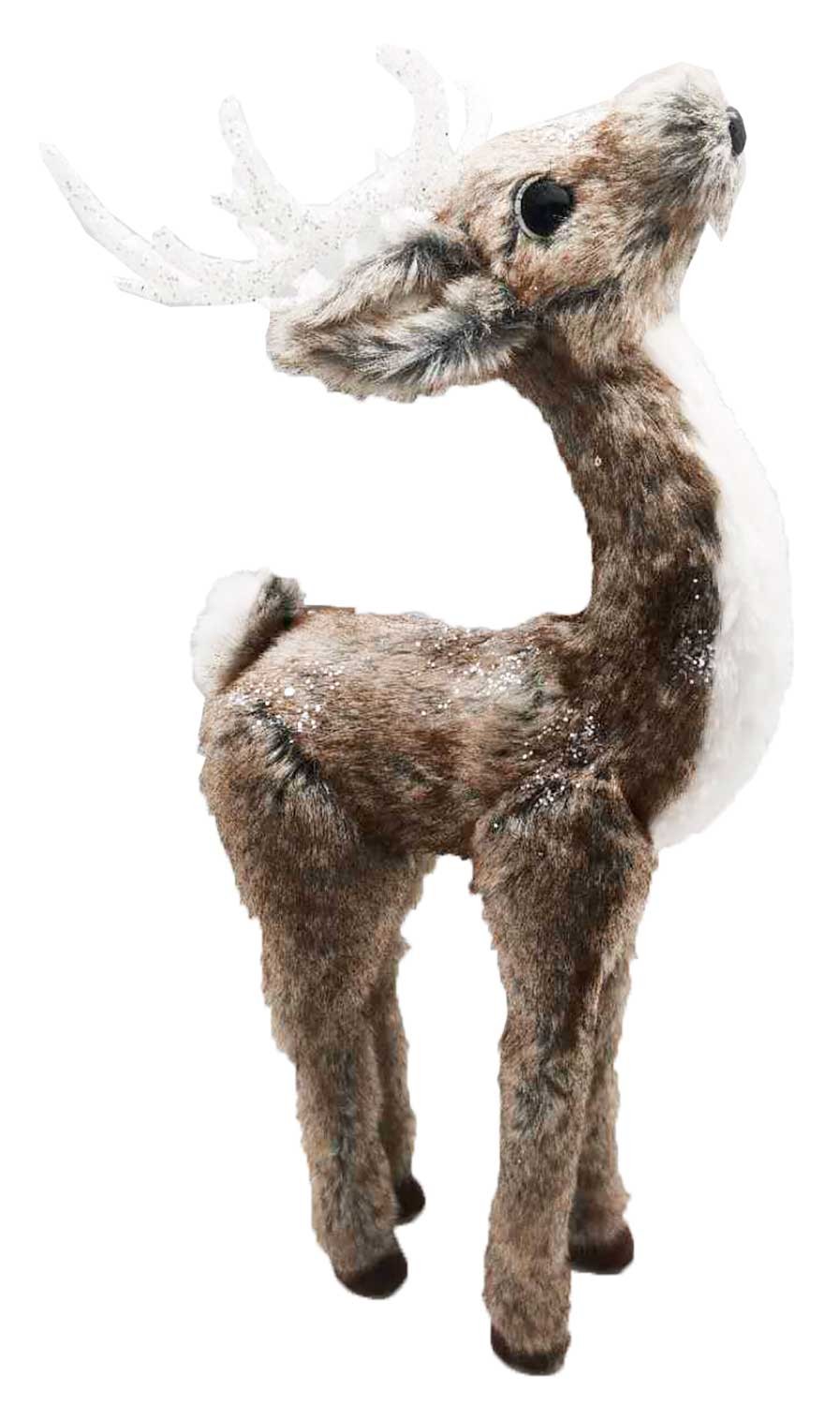 RENO NAVIDEÑO SUAVE 46CM MARRÓN