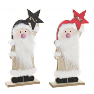 PAPA NOEL ADORNO NAVIDEÑO 15X5X31