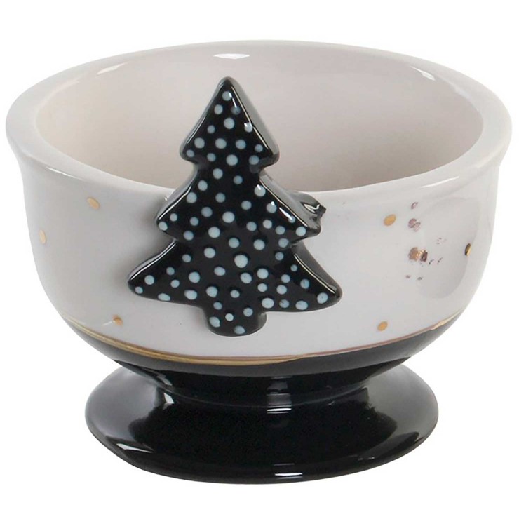 CANDELABRO PORTAVELAS NAVIDEÑO DOLOMITE INDIVIDUAL10X9,2X8CM