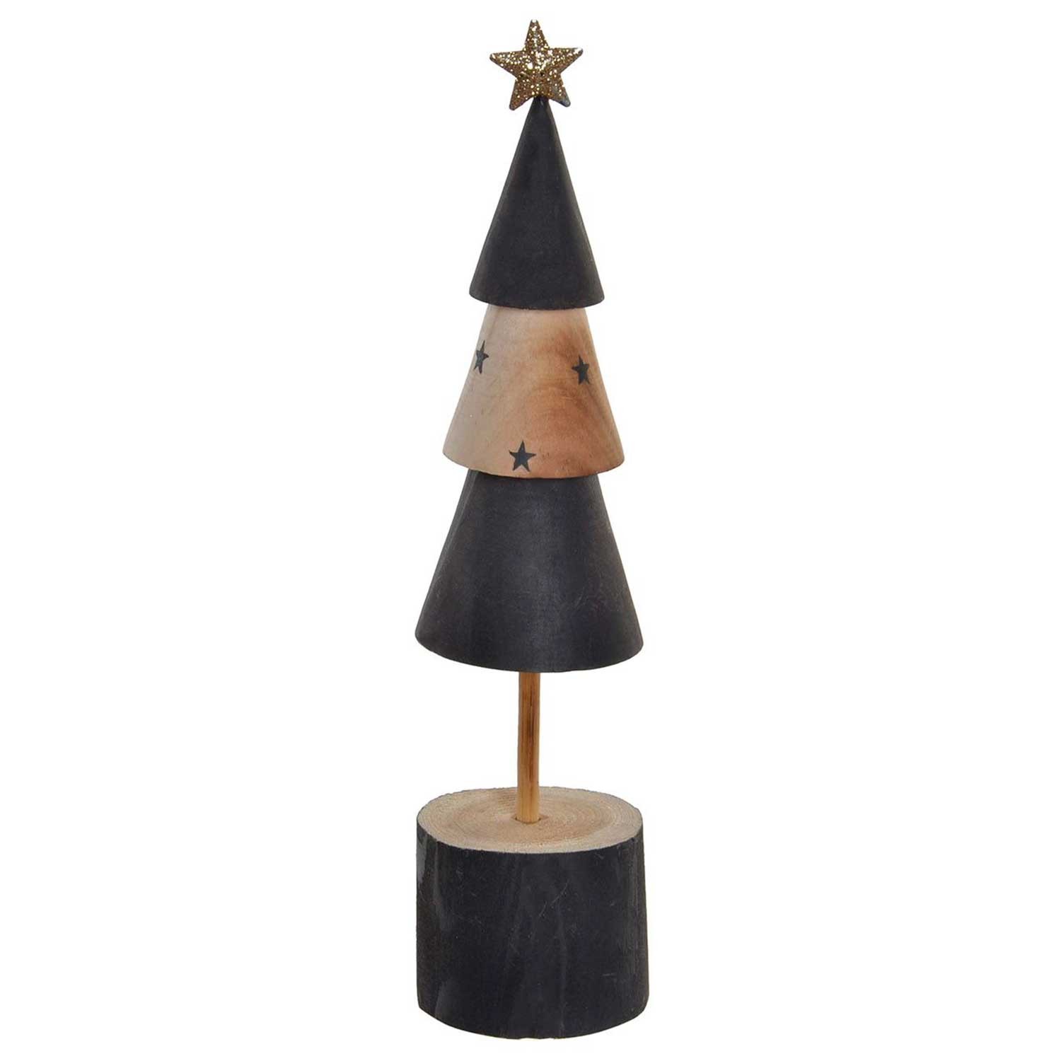 ÁRBOL NAVIDAD PAULOWNIA BICOLOR 6X6X24CM