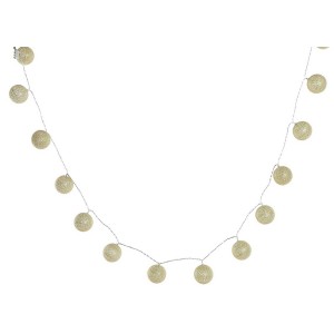 GUIRNALDA BOLAS LED DORADO 150CM