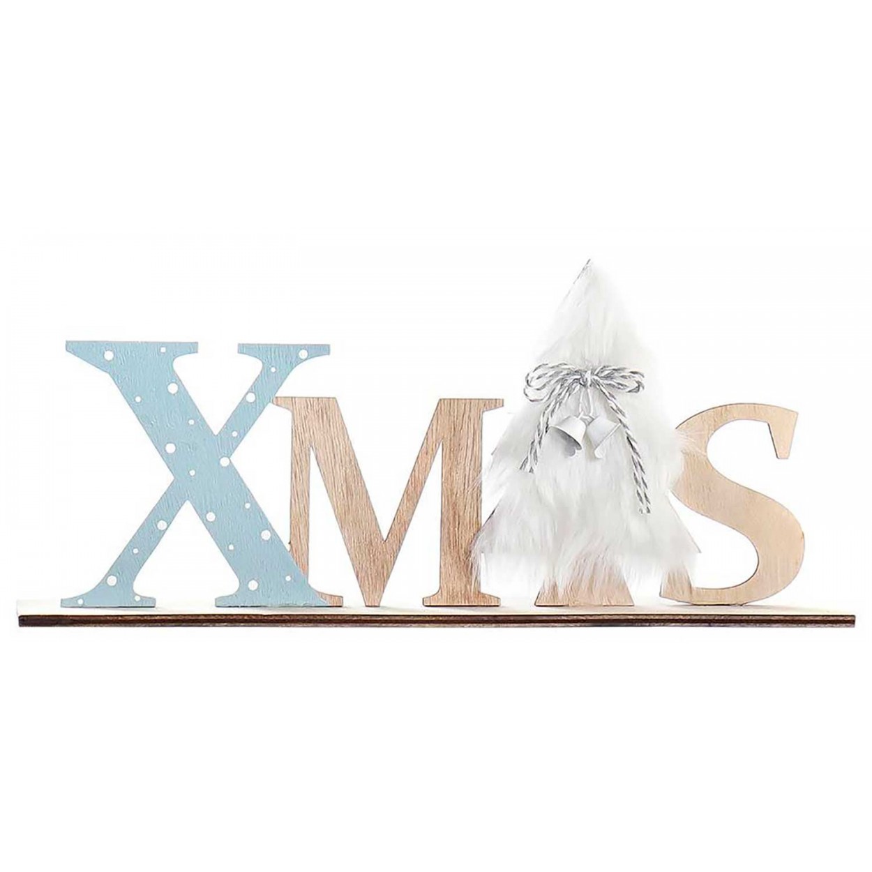 FIGURA XMAS NAVIDEÑO DECORATIVA 34X15X6CM