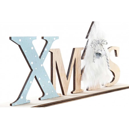 FIGURA XMAS NAVIDEÑO DECORATIVA 34X15X6CM