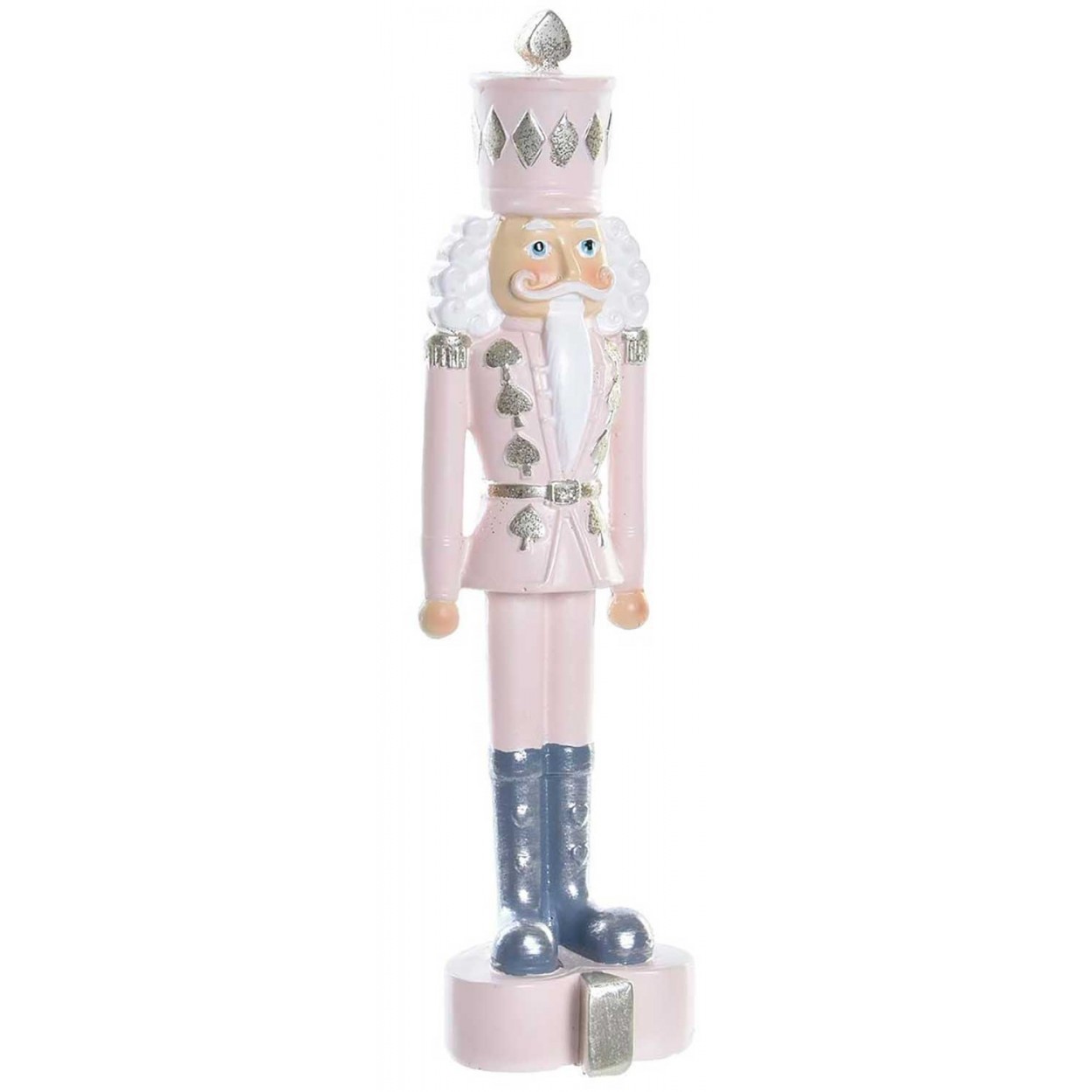 FIGURA CASCANUECES NAVIDEÑA DECORATIVA 4,5X4X17CM