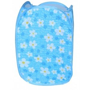 Panier de pliage vertical - Motif floral (48x25.5x25.5 cm) 