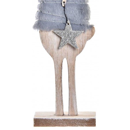 FIGURA RENO NAVIDEÑO DECORATIVO 9,5X4,5X30CM
