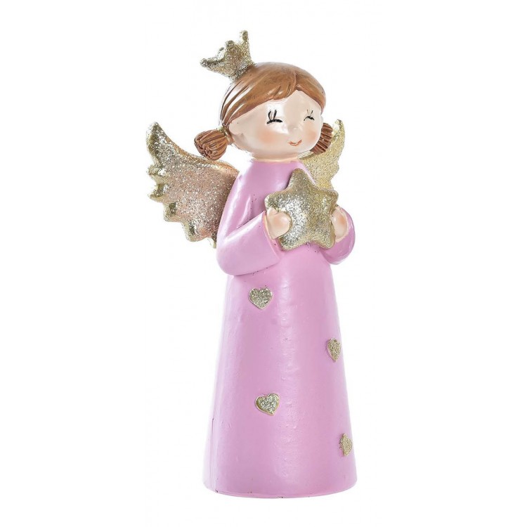 ANGEL NAVIDEÑO ADORNO DECORACIÓN 7X5X14