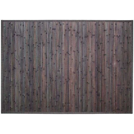 ALFOMBRA DE BAMBÚ GRIS OSCURO KELLA 170X120CM