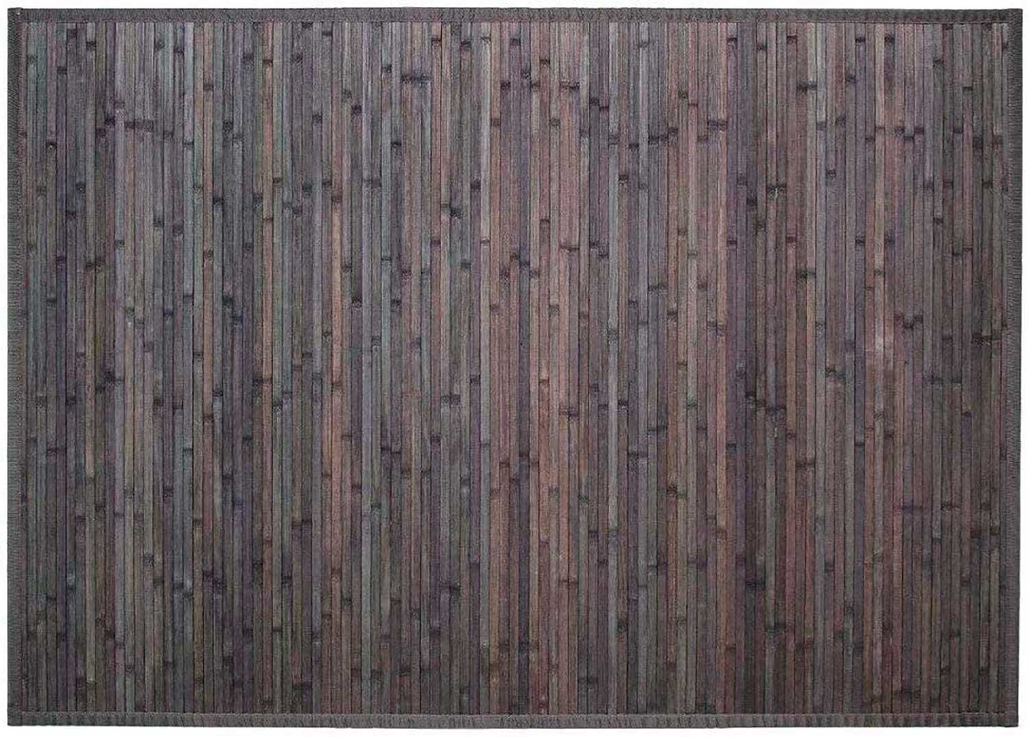 ALFOMBRA DE BAMBÚ GRIS OSCURO KELLA 170X120CM