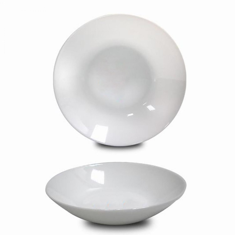 PLATO HONDO BLANCO 20 CM