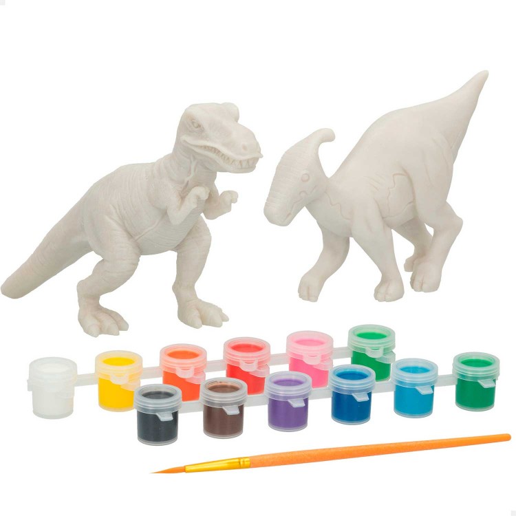 DINOSAURIOS PARA PINTAR INFANTIL ACUARELA