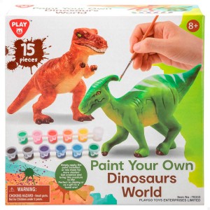 DINOSAURIOS PARA PINTAR INFANTIL ACUARELA
