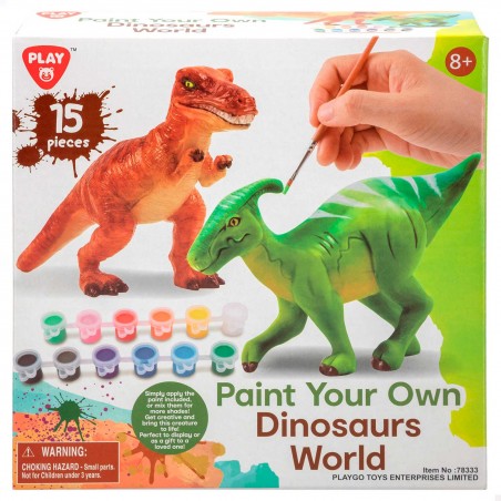 DINOSAURIOS PARA PINTAR INFANTIL ACUARELA