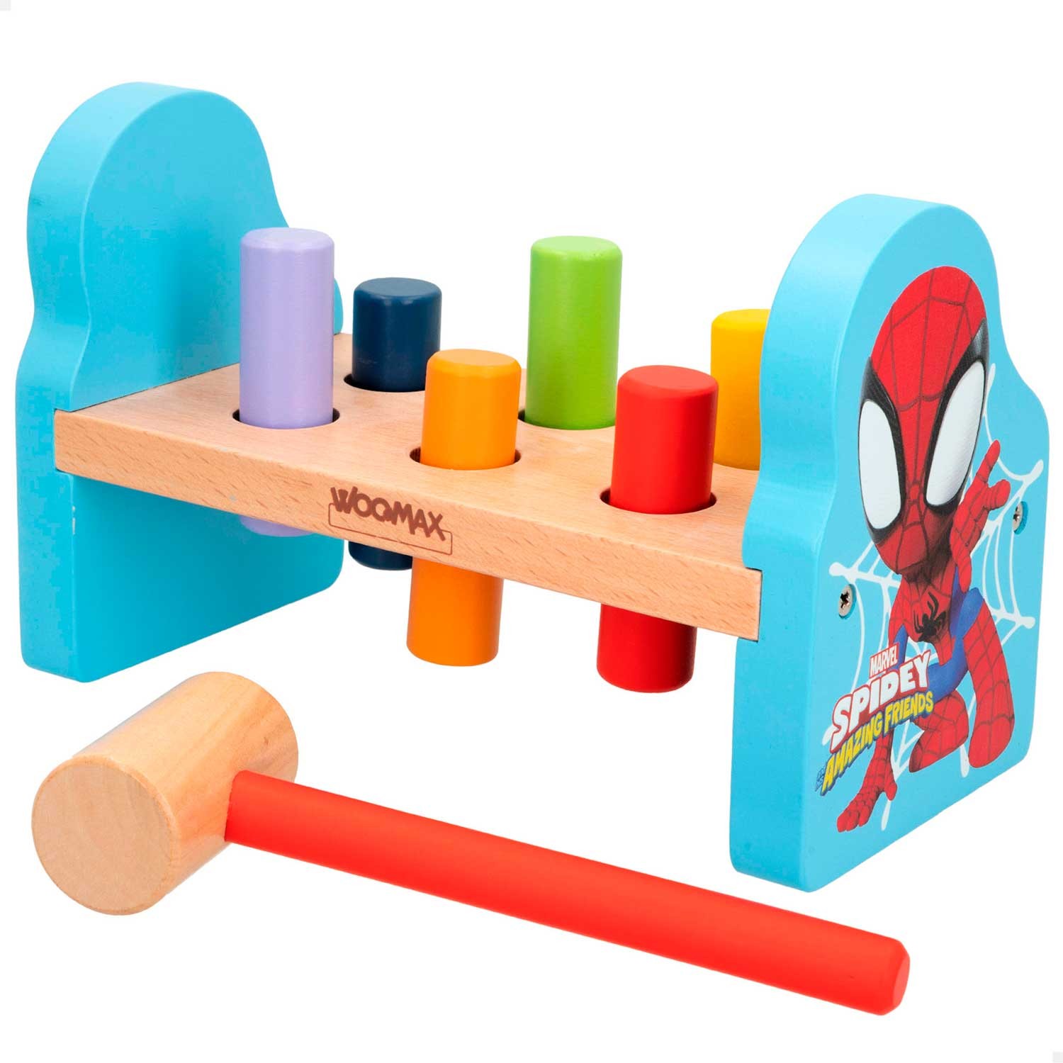 JUEGO MARTILLO INFANTIL SPIDEY Y SUS AMIGOS