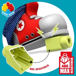 KIT BOLSA DE PIEZAS DE CONSTRUCCIÓN MULTICOLOR