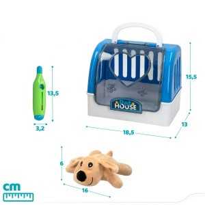 MASCOTA CON TRASPORTÍN JUGUETE BLANDITO