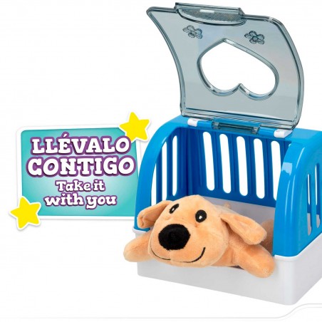 MASCOTA CON TRASPORTÍN JUGUETE BLANDITO