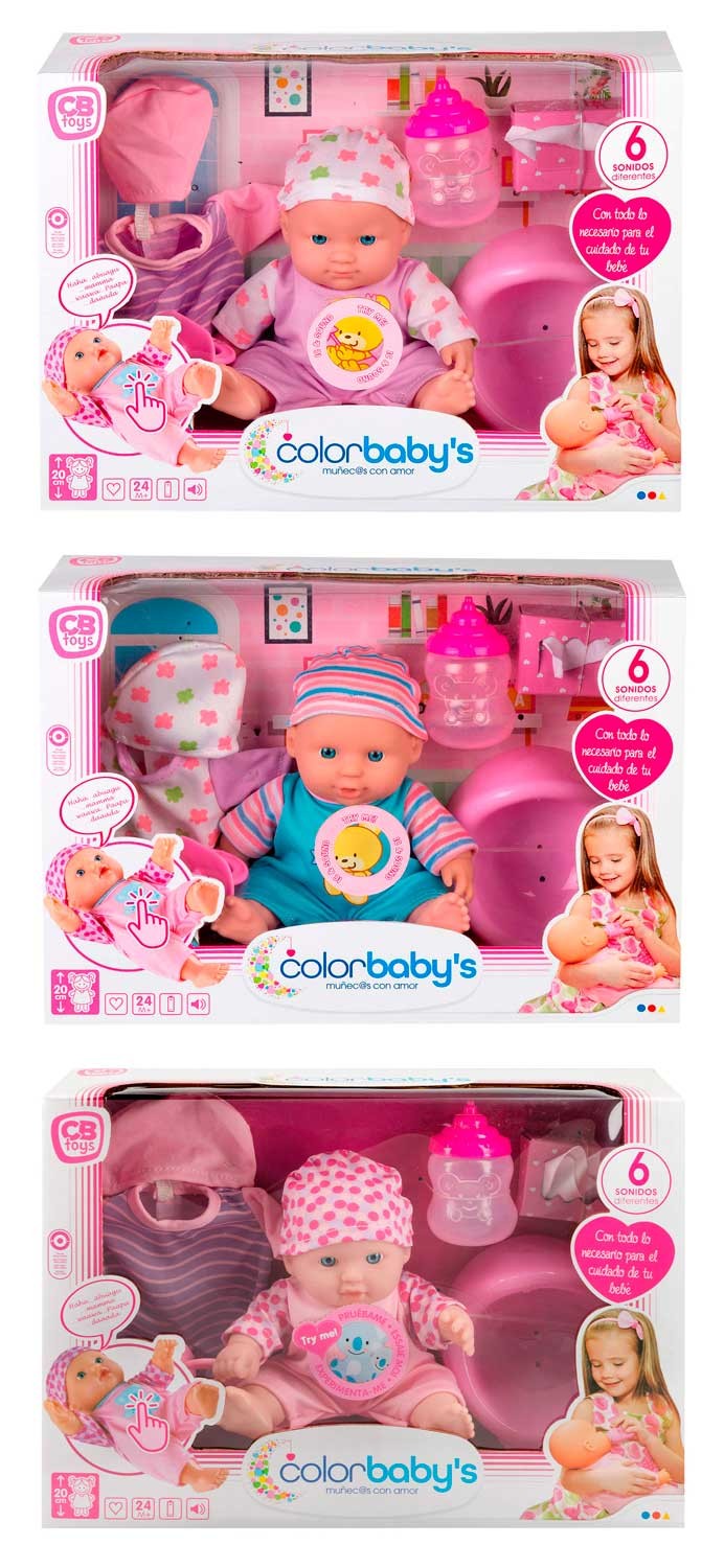 BEBE MUÑECO PRIMEROS CUIDADOS
