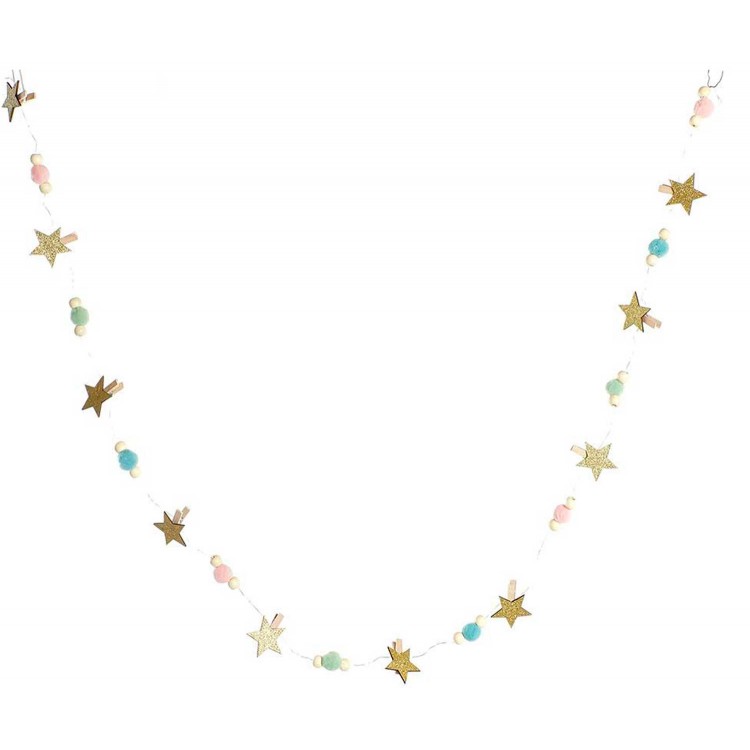 GUIRNARLDA NAVIDEÑA LED BOLAS DECORATIVA 170CM