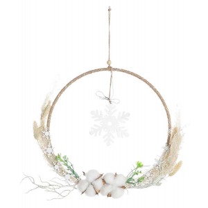 DECORACIÓN COLGANTE LED NAVIDEÑO CIRCULAR