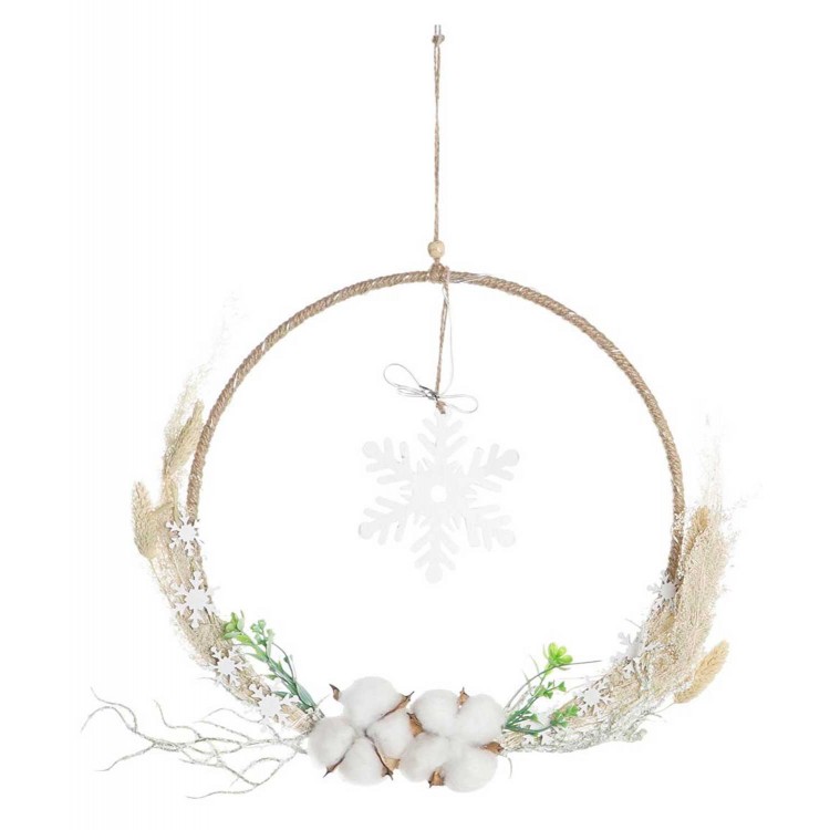 DECORACIÓN COLGANTE LED NAVIDEÑO CIRCULAR
