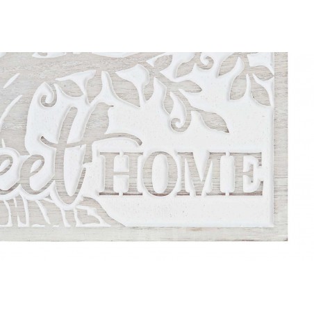 RETABLO TALLADO MADERA HOME SWEET HOME 40X28CM