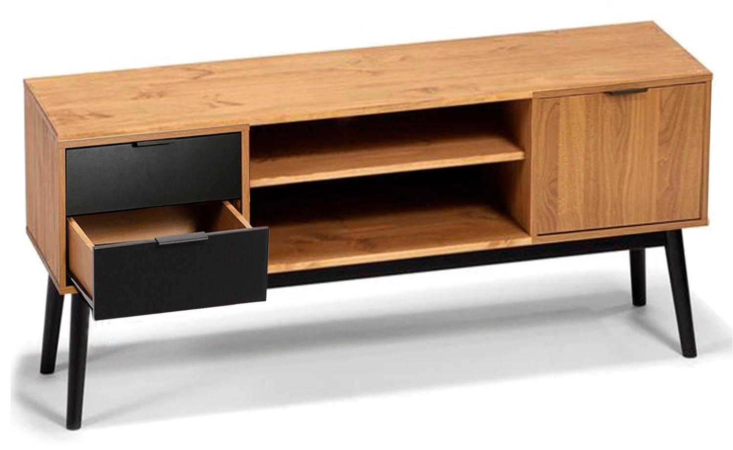 MUEBLE TV MADERA KYLE 140X37X52CM