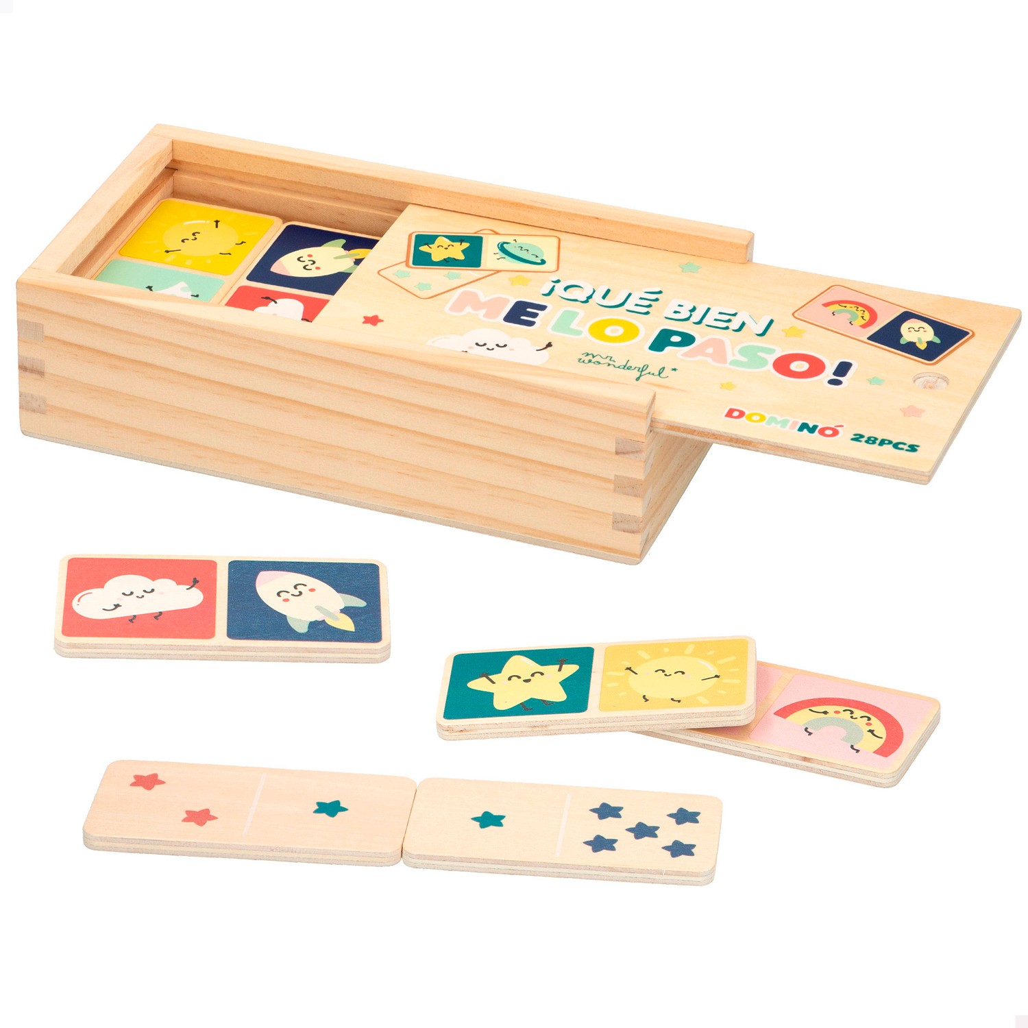 DOMINÓ MADERA INFANTIL...