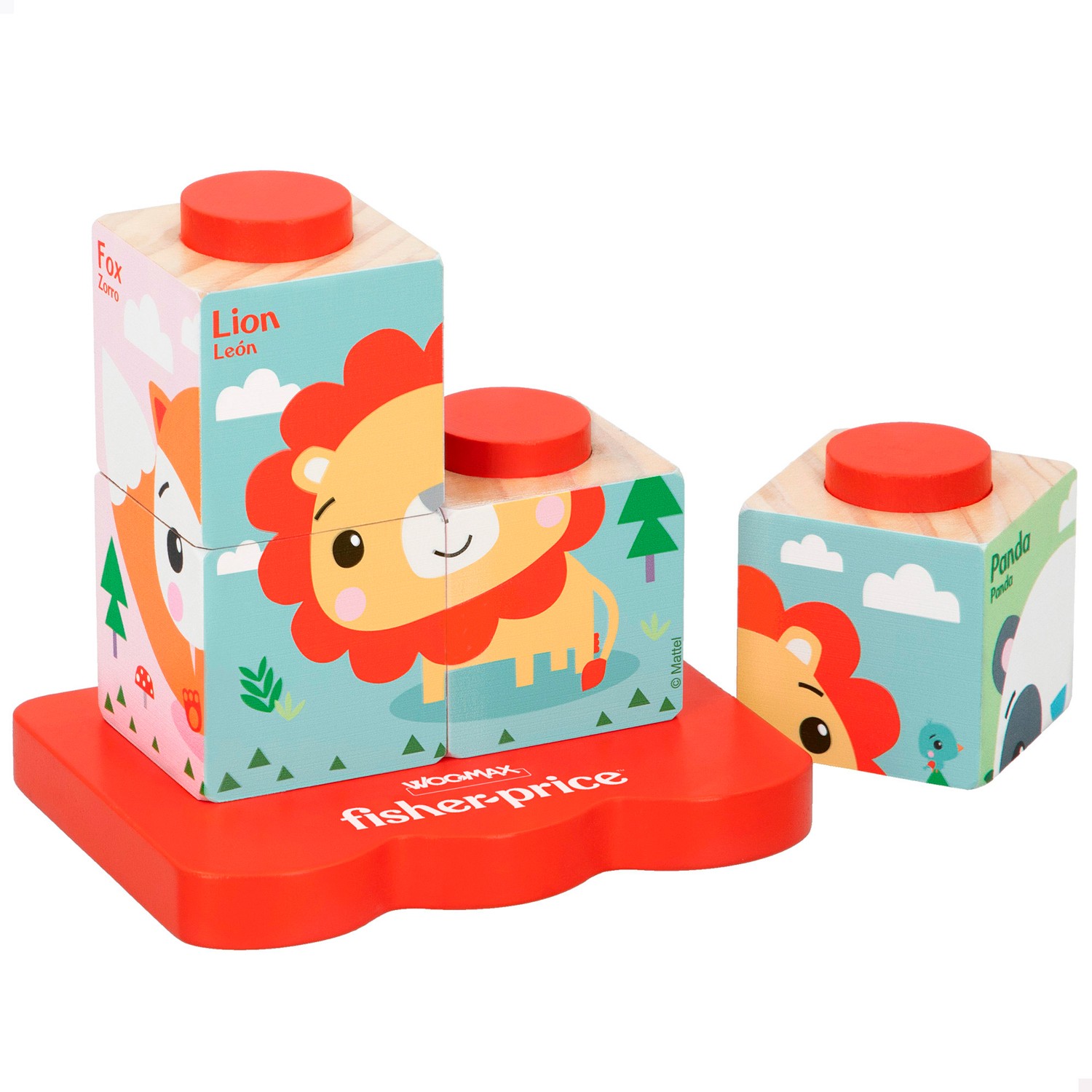 PUZZLE MADERA CUBOS...
