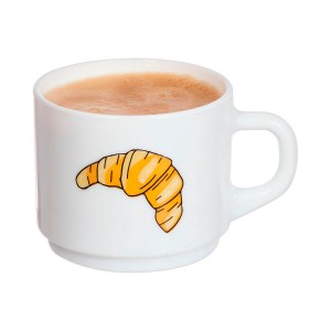 TAZA DESAYUNO BLANCA...