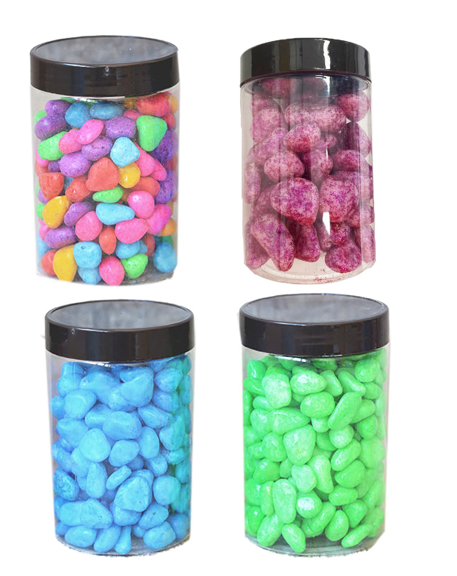 Decorative stones Small Garden, Aquarium, Vases, 450 gr, Decoration of Interior and Exterior.
