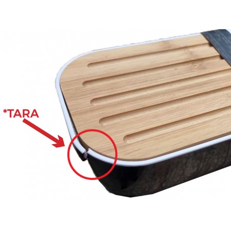 *TARA* PANERA BAGUETTE CON CUCHILLO + TABLA
