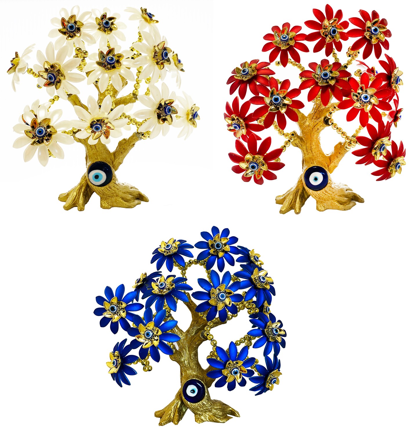 ÁRBOL DE LA SUERTE Y PROTECCIÓN FENG SHUI TURCO 27X25CM