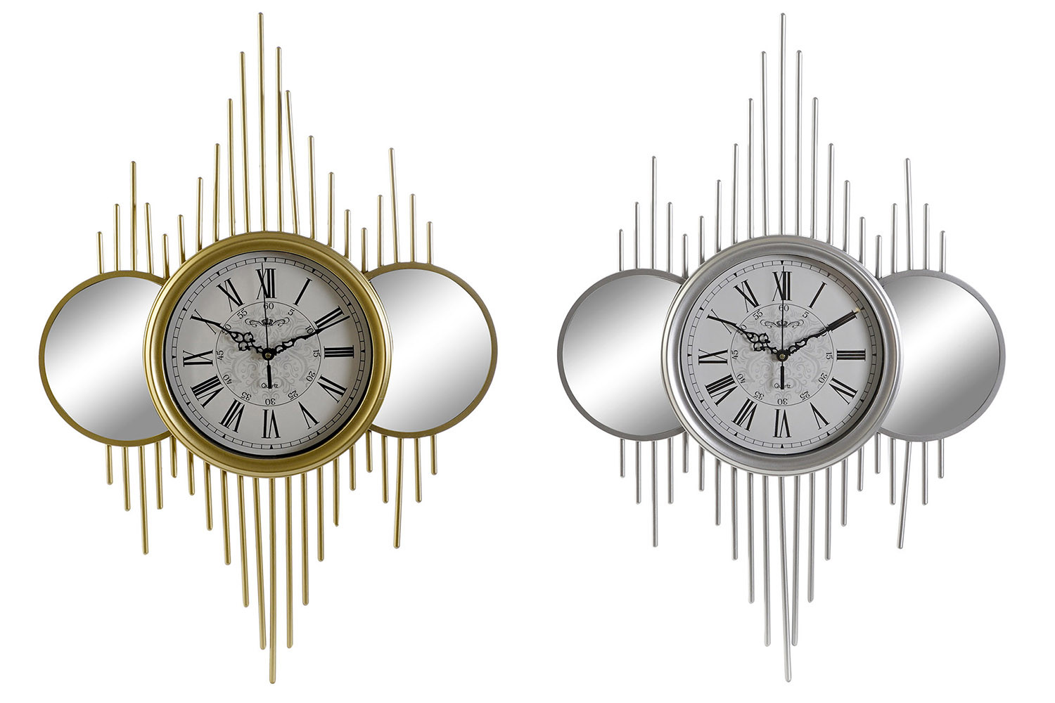 RELOJ ESPEJO VARAS 75CM