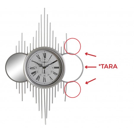 *TARA* RELOJ ESPEJO VARAS 75CM