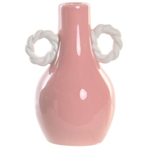 JARRON DECORATIVO ALTO BOTELLA VINTAGE DOBLE ASA 10,5X9X15CM