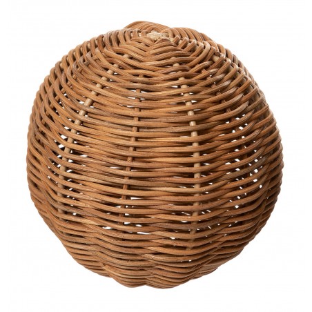 BOLA DECORATIVA RATÁN TRENZADO 12CM