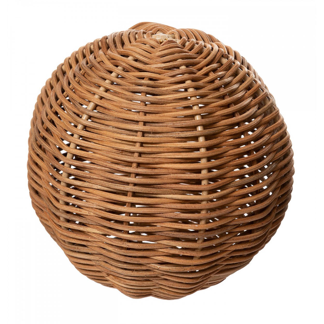 BOLA DECORATIVA RATÁN TRENZADO 12CM