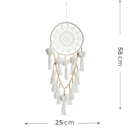 ATRAPASUEÑOS DECORATIVO COLGANTE CHIC 25X58CM