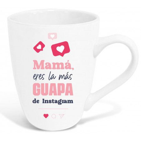 TAZA MUG MAMA INSTAGRAM CERÁMICA 350ML