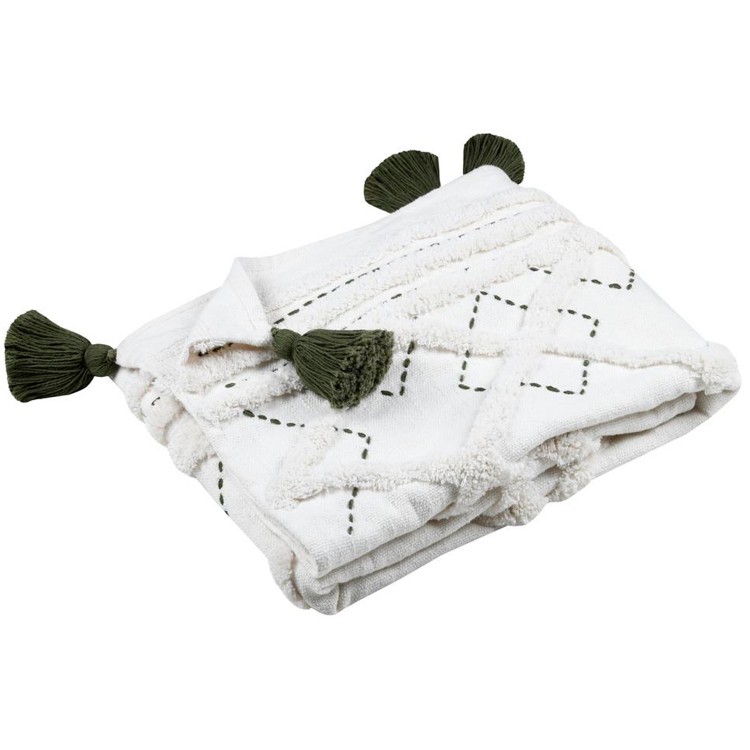 PLAID MANTA INVIERNO BALDER ALGODÓN RECICLADO 125X150CM