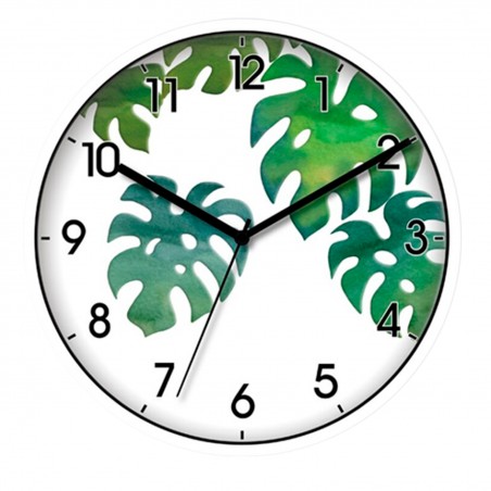 RELOJ PARED DECORATIVO LEAVES 25,40CM
