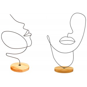 FIGURA DECORATIVA METÁLICA...