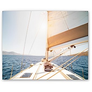 CUADRO DECORATIVO PARED VELERO 30X40CM